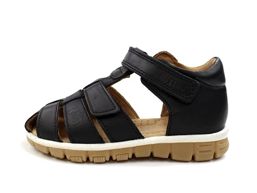 Bisgaard sort sandal Angus